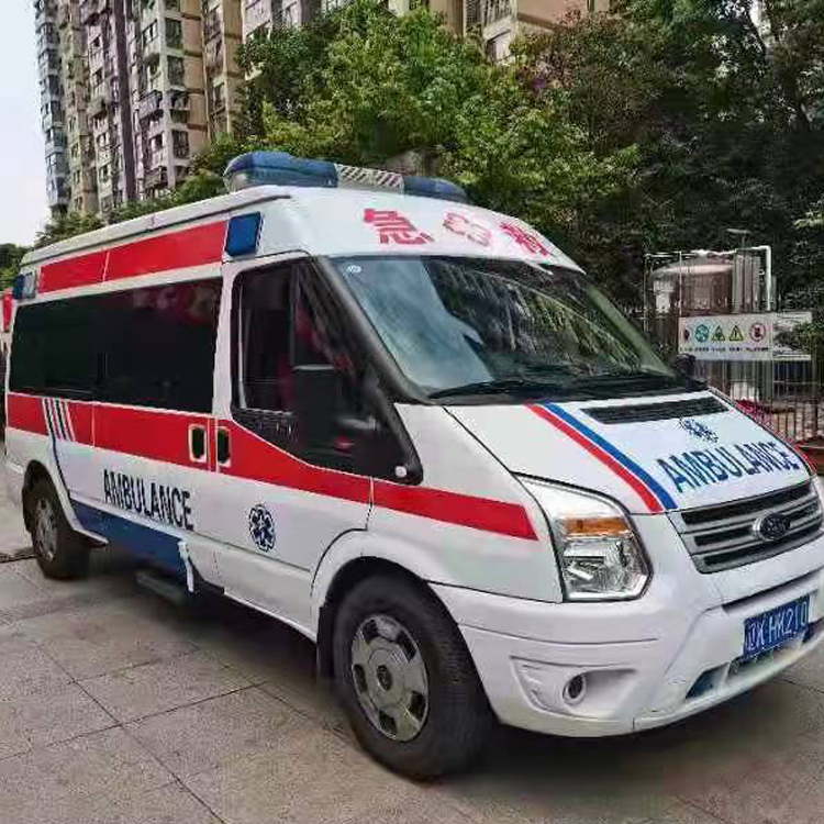 南靖长途救护车护送病人返乡